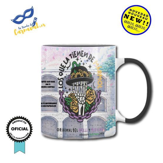 Taza de cerámica “Los que la tienen de mármol”: Original, práctica y llena de personalidad