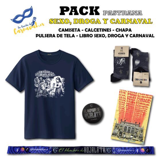 Pack “Pastrana – Sexo, droga y carnaval”: literatura y carnaval en vena