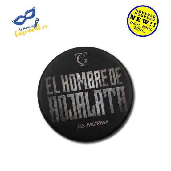 Chapa “El hombre de hojalata” 2026: estilo y resistencia en un solo accesorio