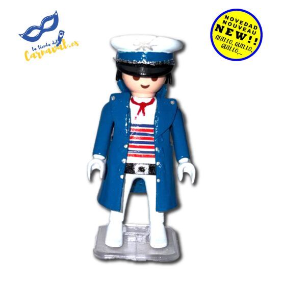 Figura Playmobil Customizada del Carnaval de Cádiz – "Calle de la Mar"