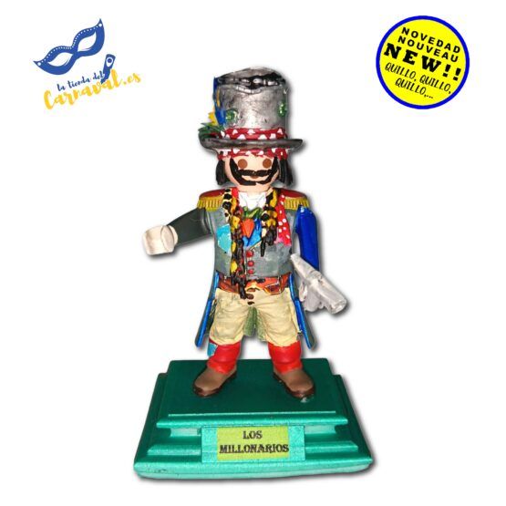 Figura Playmobil Customizada del Carnaval de Cádiz – "Los Millonarios"