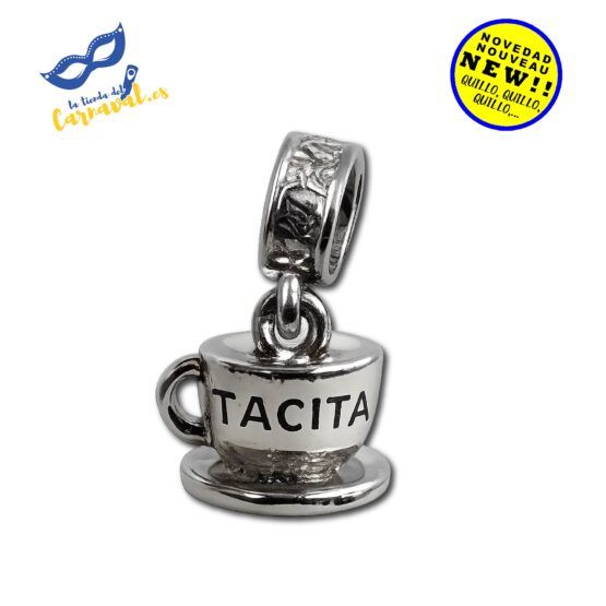 Charm "Tacita de Plata" en Plata de Ley