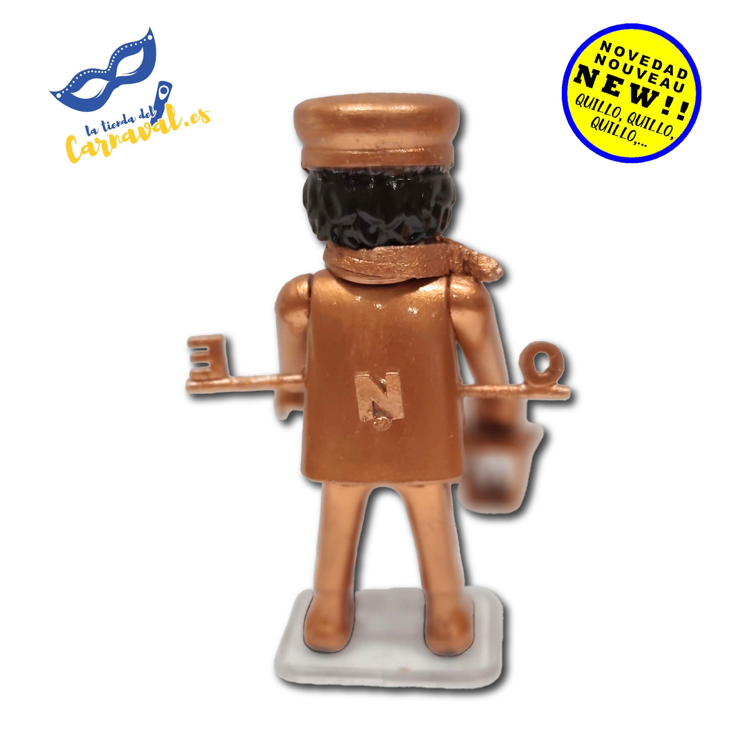 Figura Playmobil Customizada del Carnaval de Cádiz – "La ventolera" - Imagen 3