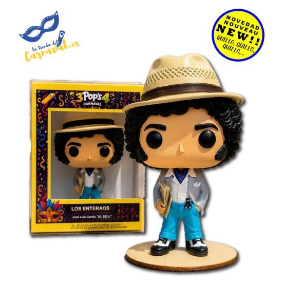 Figura 3D "3 Pop´s 4 Los enteraos" en Resina Premium