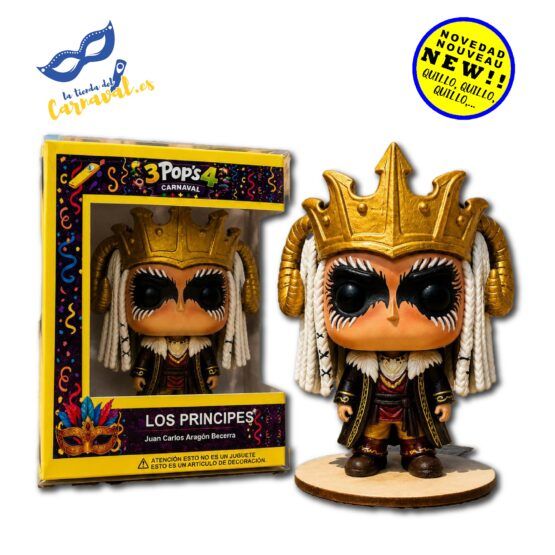 Figura 3D "3 Pop´s 4 Los principes" en Resina Premium