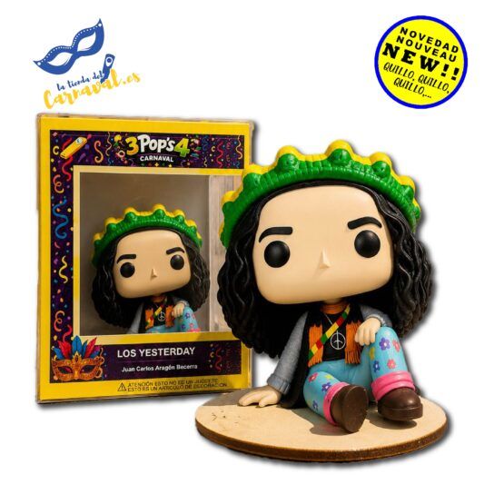 Figura 3D "3 Pop´s 4 Los yesterday" en Resina Premium