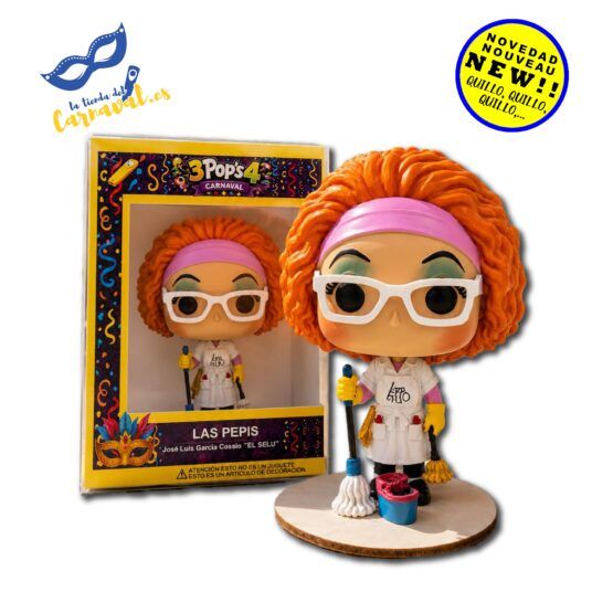 Figura 3D "3 Pop´s 4 Las Pepis" en Resina Premium