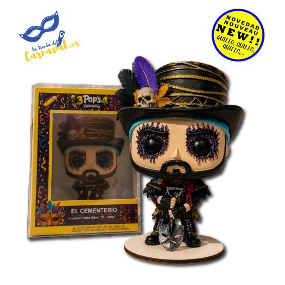 Figura 3D "3 Pop´s 4 El cementerio" en Resina Premium