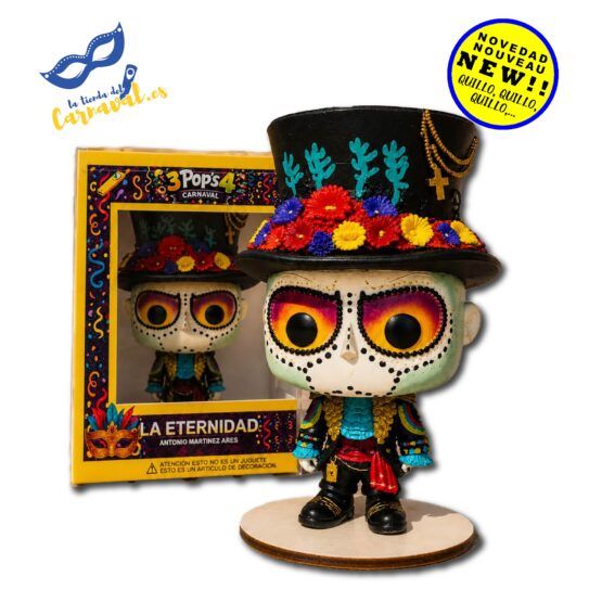 Figura 3D "3 Pop´s 4 La eternidad" en Resina Premium