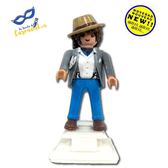 Figura Playmobil Customizada del Carnaval de Cádiz – "Los enteraos"