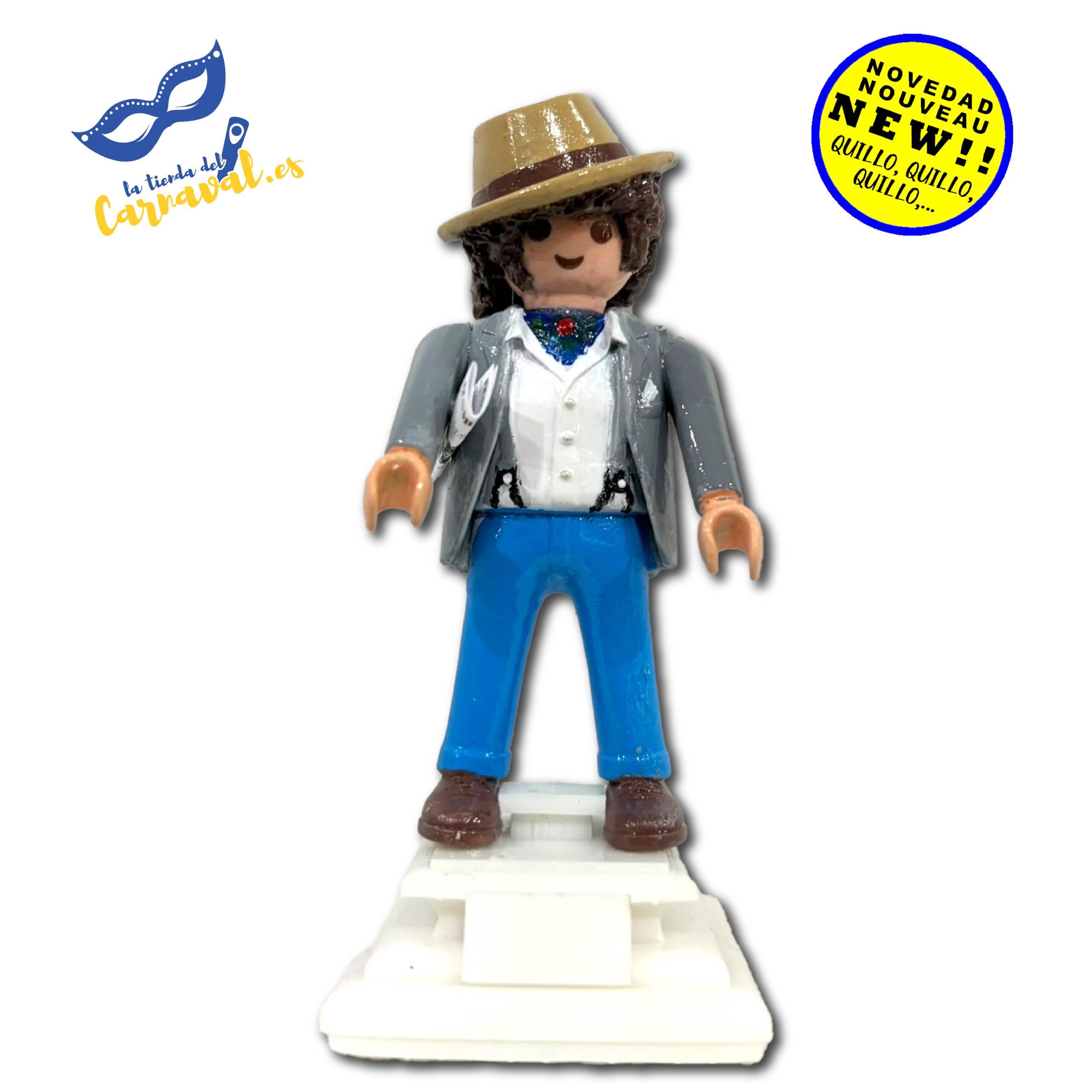 Figura Playmobil Customizada del Carnaval de Cádiz – "Los enteraos"