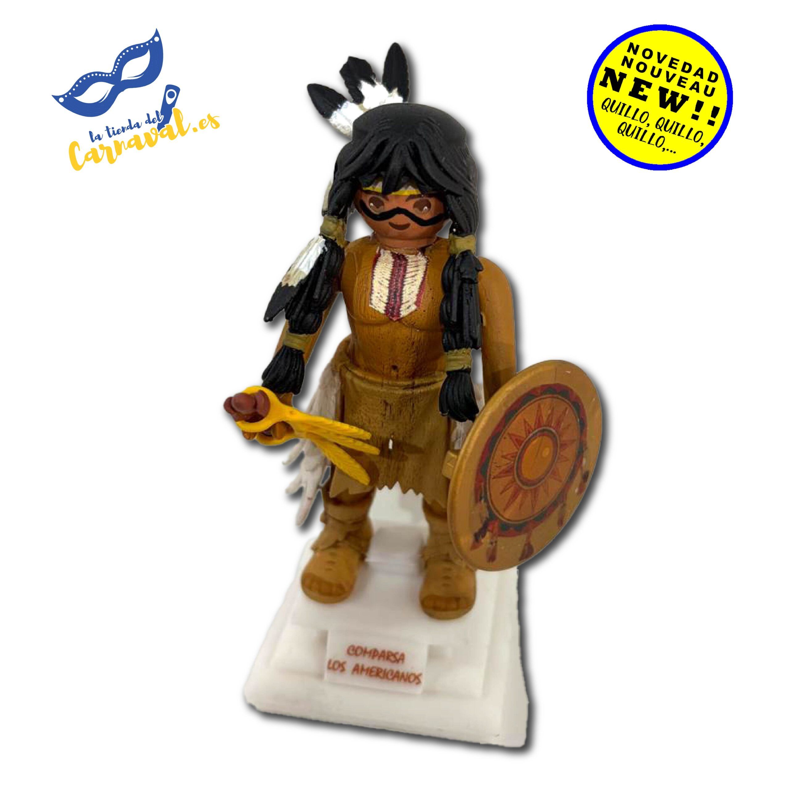 Figura Playmobil Customizada del Carnaval de Cádiz – "Los americanos" - Imagen 2