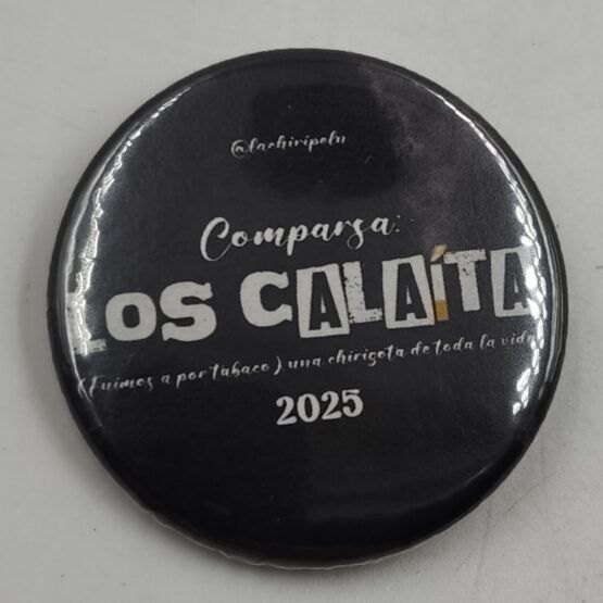 Chapa “Los Calaita” 2025 estilo y resistencia en un solo accesorio