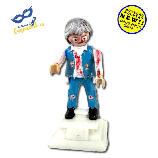 Figura Playmobil Customizada del Carnaval de Cádiz – "Zombies"